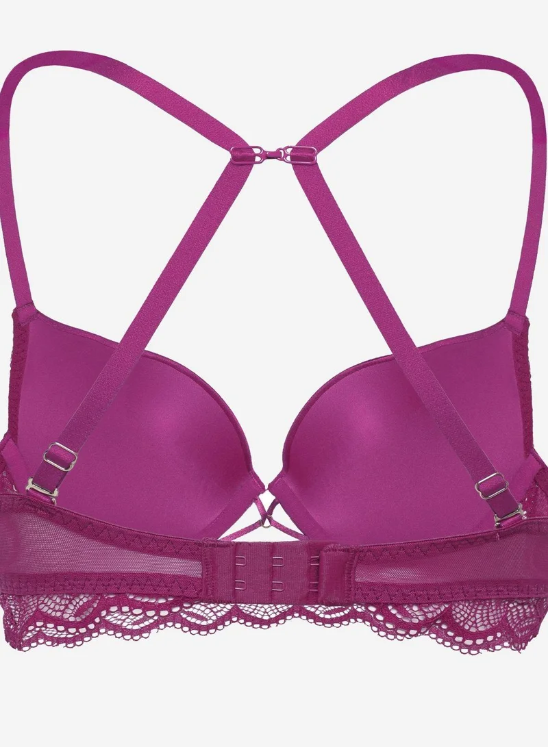 La Senza LS Lingerie Double Push Up Plunge Bra