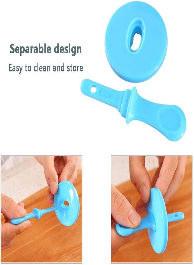 Teneza Silicone Popsicle Mould, Kulfi Moulds Set | Frozen Ice Cream | Kulfi Candy | Icecream Mold | Ice Cream Maker | Popsicle Mold | Silicone Mould | Candy Maker for Children & Adults | Blue - 1 Pcs - Image 5