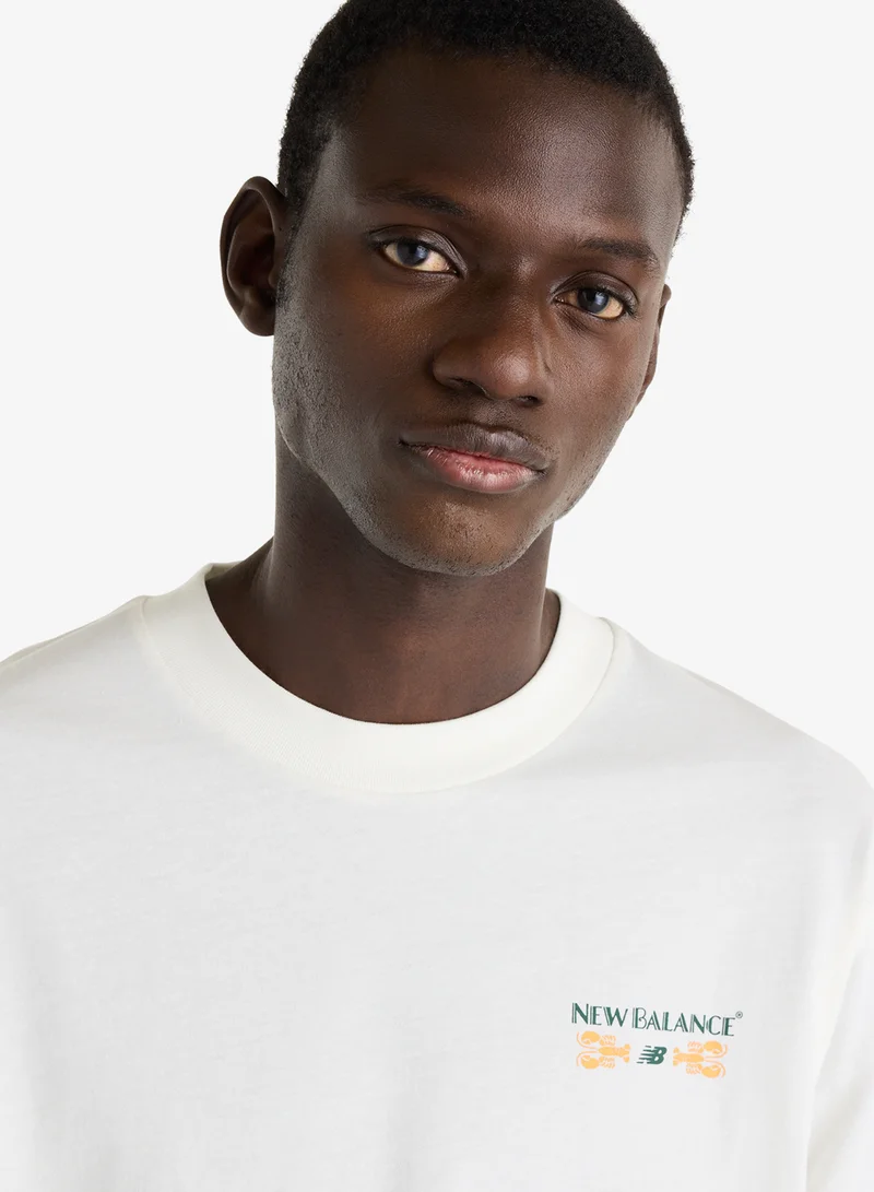 New Balance SEA SALT (SST) International Boston Graphic T-Shirt for Men | Best Price UAE