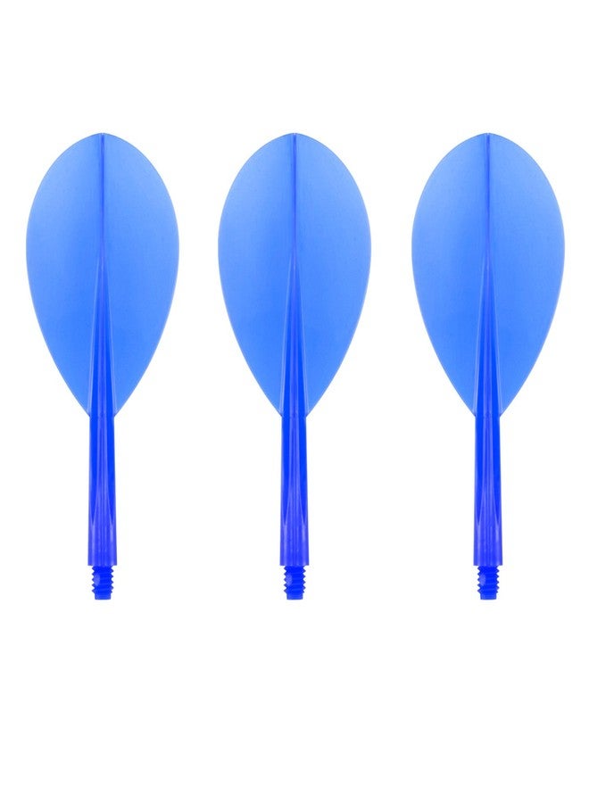 CONDOR Darts Flight Plain Clear Blue Teardrop S - Image 1