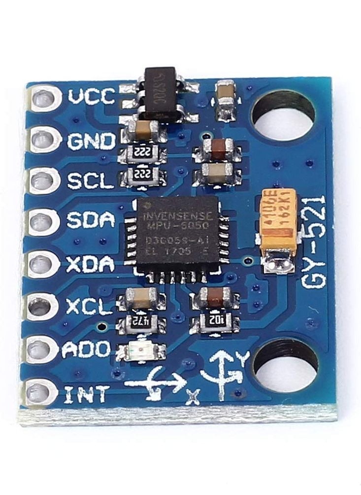 Excefore - MPU 6050 Module, 3 Axis Analog Gyro Sensors Accelerometer 3-5V - Image 1