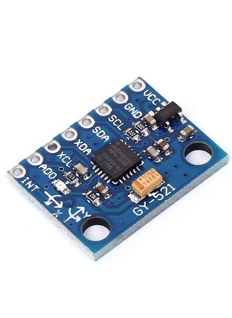 Excefore - MPU 6050 Module, 3 Axis Analog Gyro Sensors Accelerometer 3-5V - Image 1