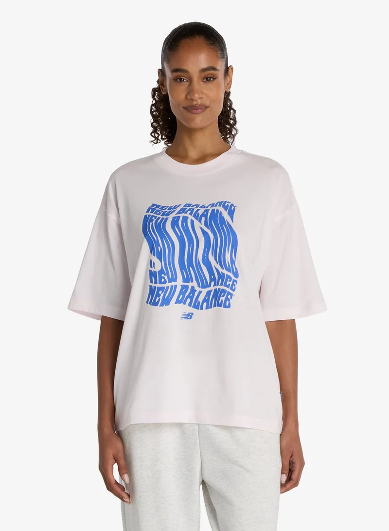 Wavy Relaxed T-Shirt