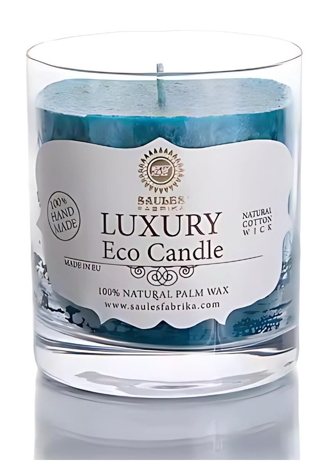 Saules Fabrika - Scented Palm Wax Candle - Saules Fabrika 180g Candle - Natural Cotton Wick - Perfect Scented Candle for Gifting, Relaxation, and Home Décor - Image 1