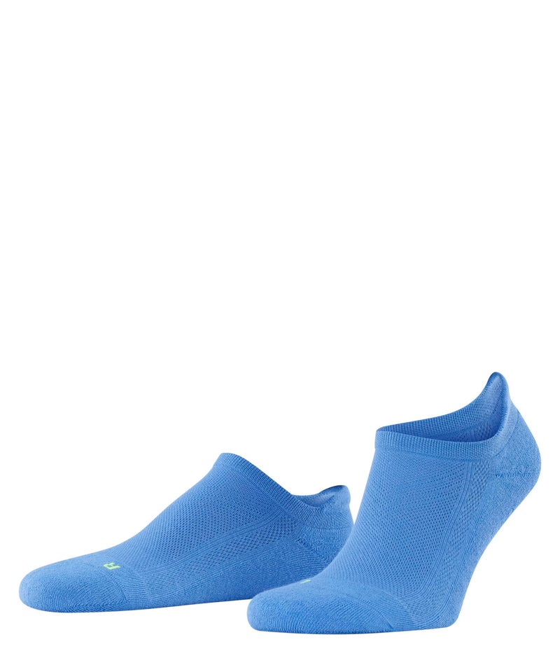 FALKE Unisex Cool Kick Sneaker Socks, Breathable, Cooling Effect, Polyester, Ankle Length, Everyday Colorful Sock, Blue (Og Ribbon Blue 6318), 9-10, 1 Pair - Image 1