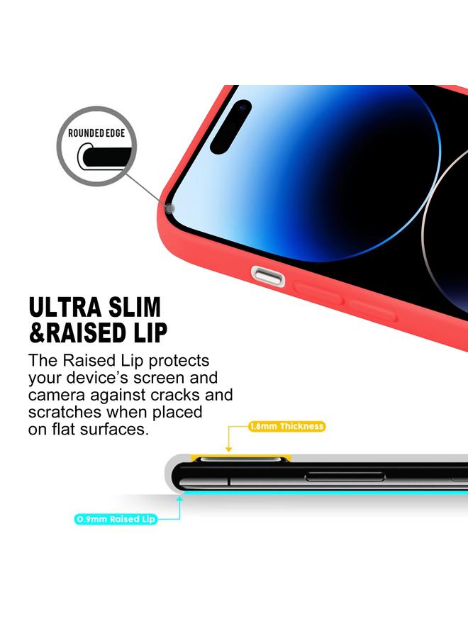 جوسبيري جراب لهاتف iPhone 15 Pro، جراب هاتف ناعم من مادة TPU السائلة - Image 4