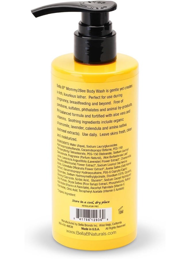 Bella B Mommy2Bee Body Wash 11oz - Pregnancy Safe Body Wash â€“ Rich, Luxurious Lather Body Wash Made with Organic Ingredients â€“ Leaves Skin Fresh, Clean and Moisturized - Image 4