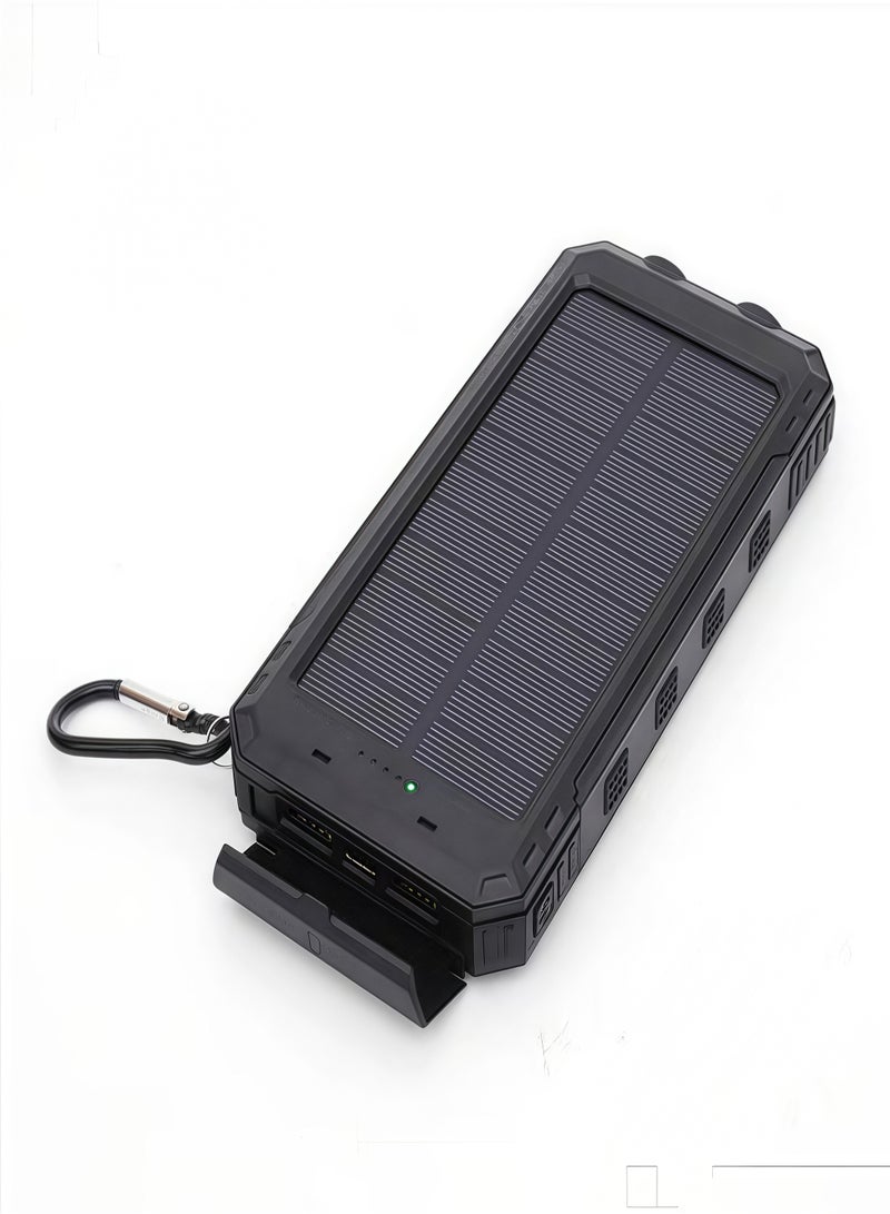 بنك طاقة محمول P22.5W 20000mAh بنك طاقة شمسية متين مقاوم للماء مع وظيفة البوصلة - Image 5