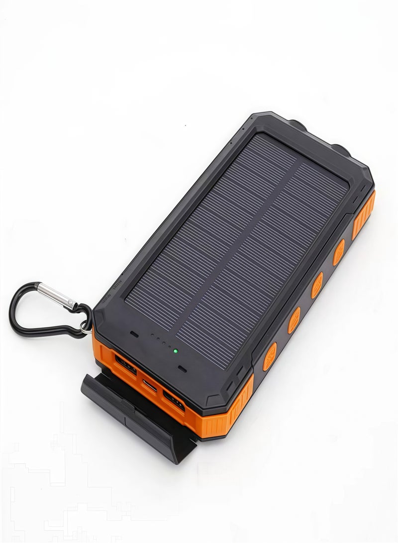 بنك طاقة محمول P22.5W 20000mAh بنك طاقة شمسية متين مقاوم للماء مع وظيفة البوصلة - Image 4