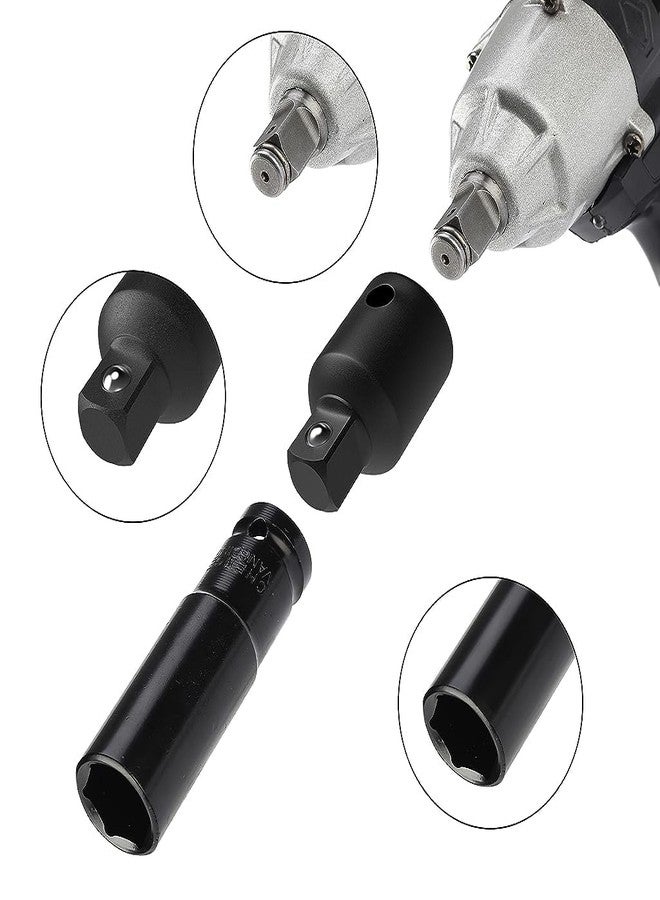 Serplex® 4pcs Socket Adapter and Reducer Set Professional Corded Impact Drill GSB 13 RE (240V, 600W, incl. Depth stop 210 mm - Image 3