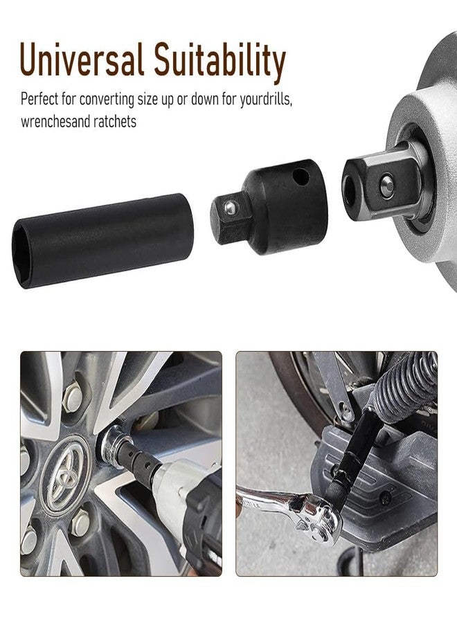 Serplex® 4pcs Socket Adapter and Reducer Set Professional Corded Impact Drill GSB 13 RE (240V, 600W, incl. Depth stop 210 mm - Image 5