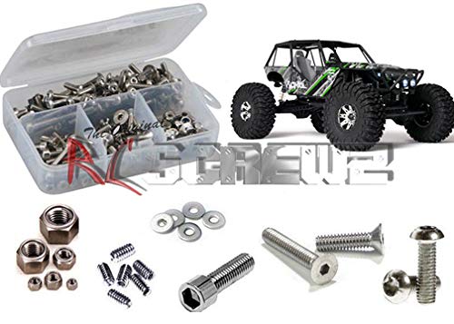 RC Screwz Axi004 - Compatible with Axial Racing Wraith RTR Stainless Steel Screw Kit - Image 1