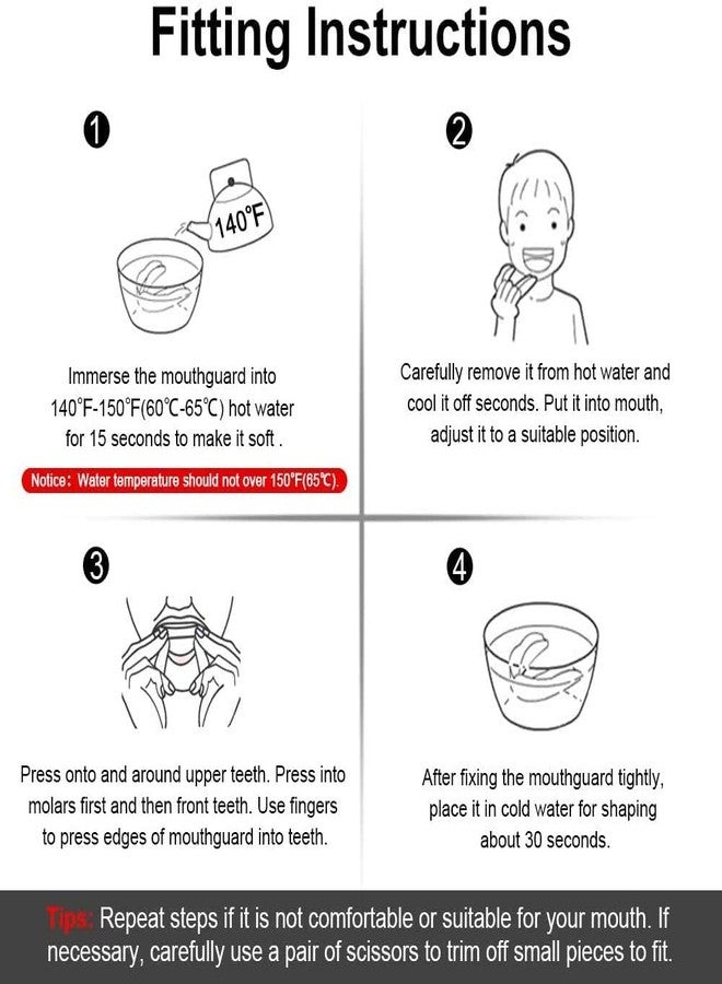 DRANGE واقي الفم/اللثة من درانج 3 - عبوة - مناسب للملاكمة، وفنون القتال المختلطة، وكرة القدم، والملاكمة التايلاندية، والهوكي، والجودو، والكاراتيه، وجميع الرياضات التي تتطلب احتكاكًا جسديًا. - Image 5