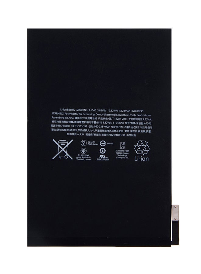 Gravity Rechargeable Replacement Battery for iPad Mini 4 ‚Äì High-Capacity Li-Polymer Power Cell ‚Äì Fix Battery Drain, Charging Issues & Sudden Shutdowns ‚Äì Compatible with iPad Mini 4 A1538/A1550 ‚Äì Black - Image 1