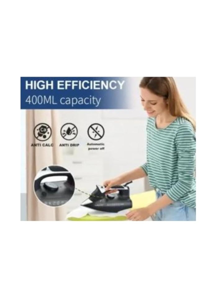 sokany - Sokany 3200W Steam Iron, SK_11029 Non-stick ceramic soleplate Large capacity 320ml water tank Fast ironing and fast heating Adjustable temperature control Easy to hold Comfortable handle and light to hold in hands - Image 1