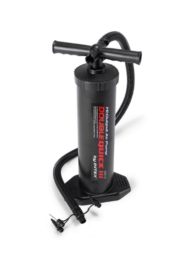 INTEX Quick Hand Air Pump Black 48Cm (19") 3.3L/Cycle - Image 2