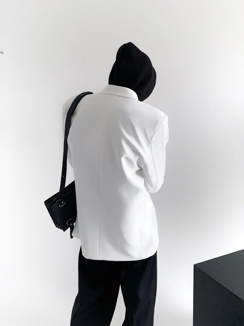 بدلة واحدة فضفاضة عصرية للرجال على الطراز الكوري - Image 5