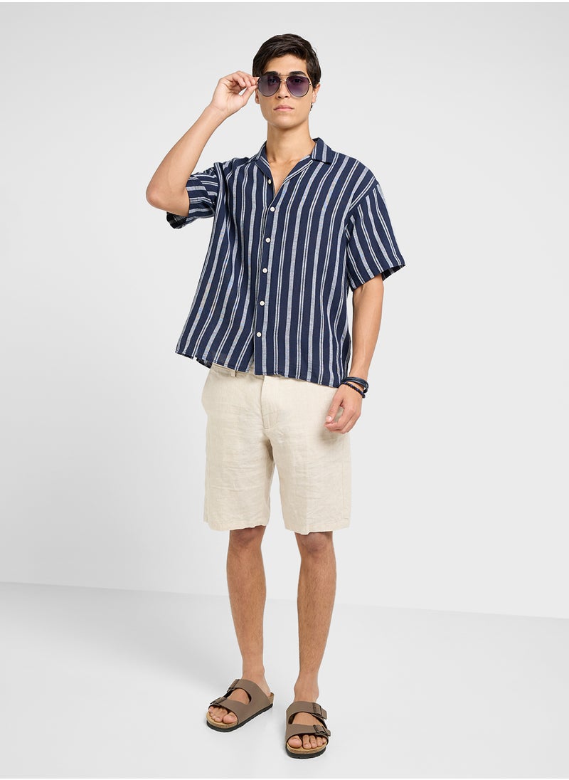 JACK & JONES Jjeenzo Striped Shirt  - Image 4