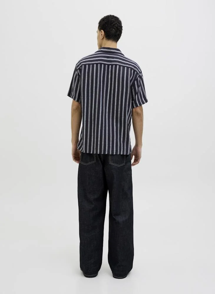 جاك اند جونز Jjeenzo Striped Regular Fit Shirt