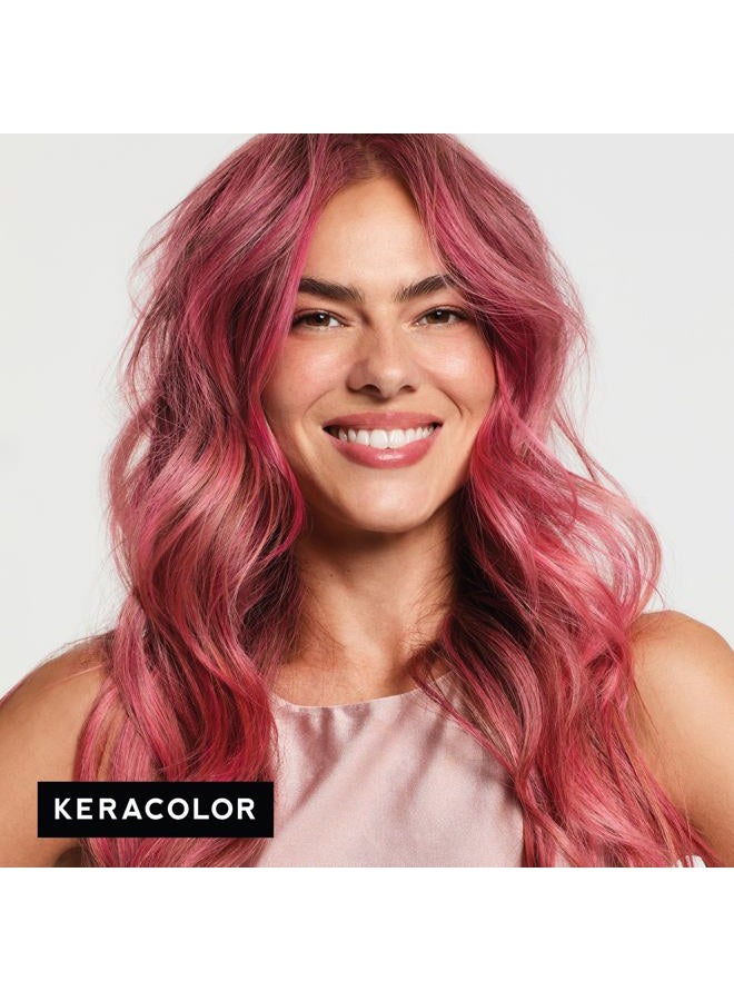 Keracolor Clenditioner HOT PINK Hair Dye - Semi Permanent Hair Color Depositing Conditioner, Cruelty-free, 12 Fl. Oz. - Image 4
