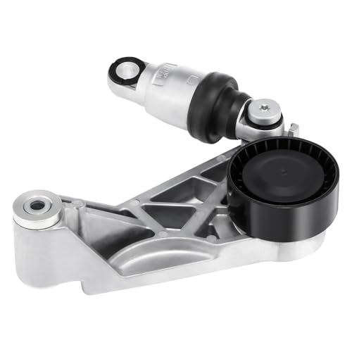 ISINSWIFT 04627038AA Belt Tensioner and Pulley Assembly Fit For Jeep JK Wrangler 2012 2013 2014 2015 2016 2017 2018 V6 3.6L, Replace# 04627038AA, 4627038AA - Image 1