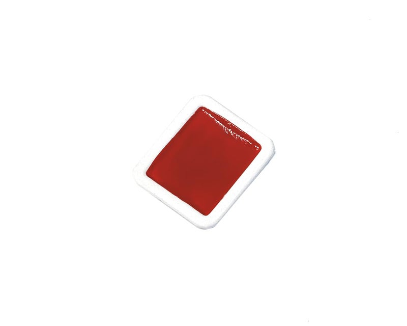 Prang Refill Pans for Half Pan Watercolor Paint Sets 12 Pans per Box Red 08001