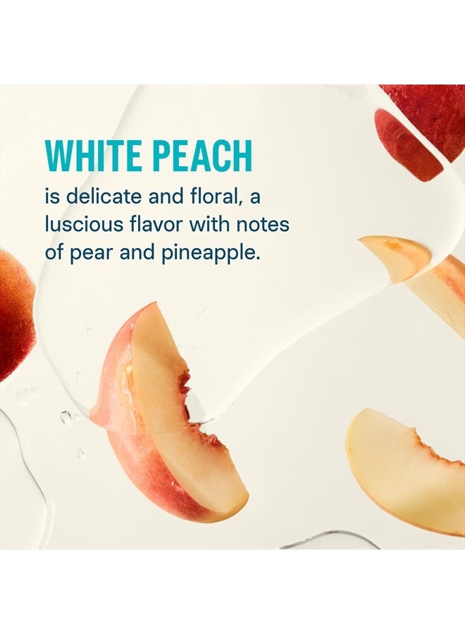 Liquid I.V. ® Hydration Multiplier® خالي من السكر - خوخ أبيض - عبوات مسحوق الترطيب | مزيج مشروب مسحوق الإلكتروليت | أعواد مريحة لتقديم وجبة واحدة | غير معدلة وراثيًا | عبوة واحدة (14 وجبة) - Image 4