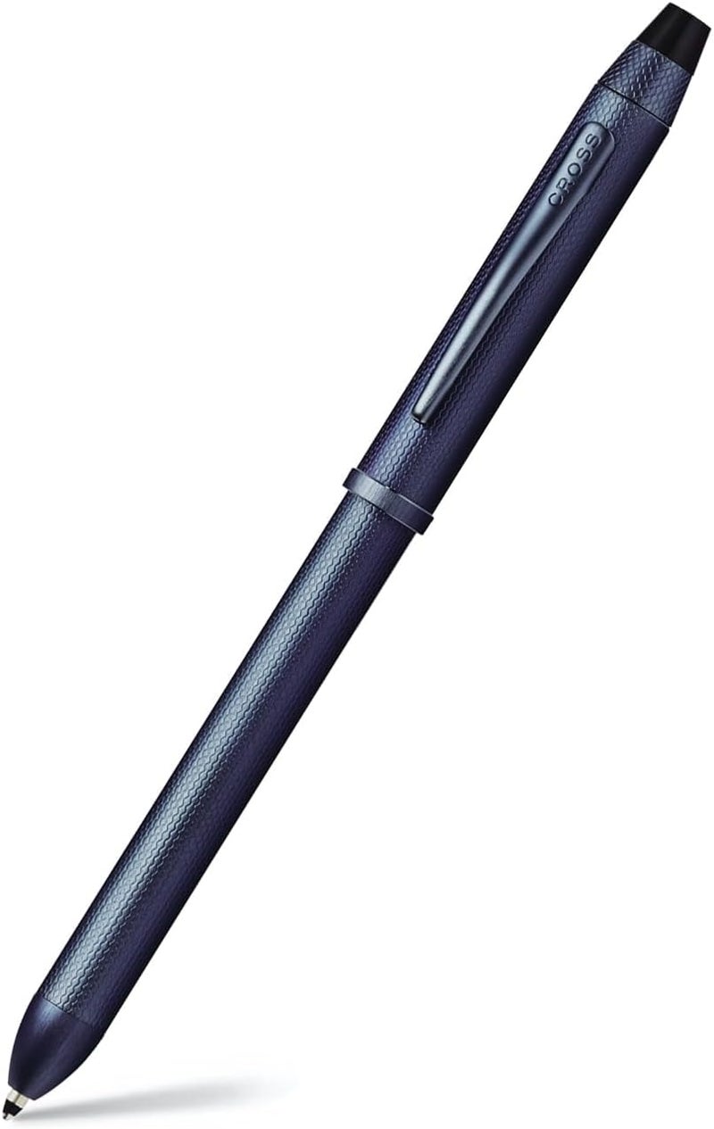 Cross Tech3+ Refillable Tech3+ Presented in a Premium Gift Box - Medium Point, Black Ink, Dark Blue - Image 1
