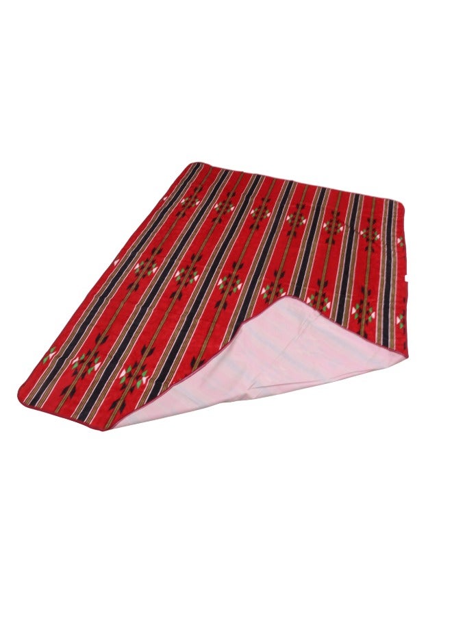 SMART HOME Waterproof plastic backing floor mat for trips, camping, hiking, and the desert, heritage rug, size 200X150 cm - Image 2