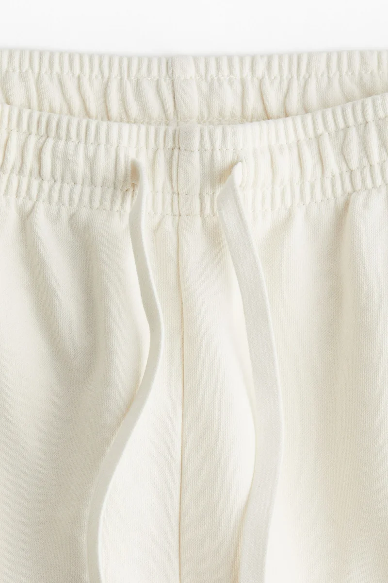 H&M Washed cotton sweatshorts