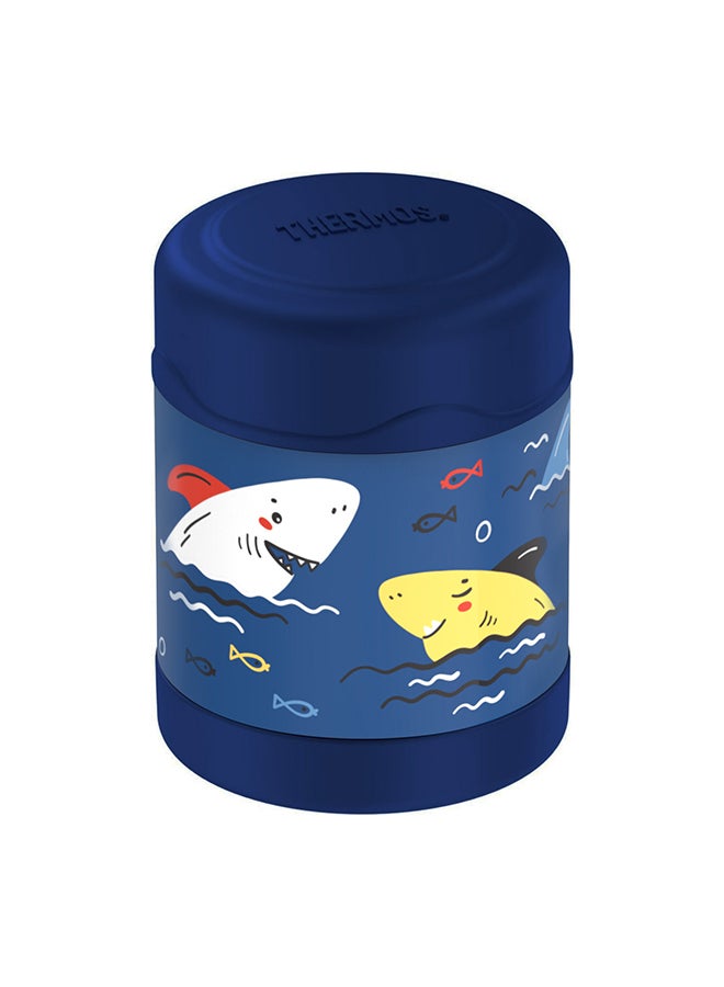 Thermos Funtainer Stainless Steel Kids Sharks Jar 290Ml, F30023Sk, Insulated Food Jar, Lunch Box , Storage Container, Thermal Flask For Travel - Image 2