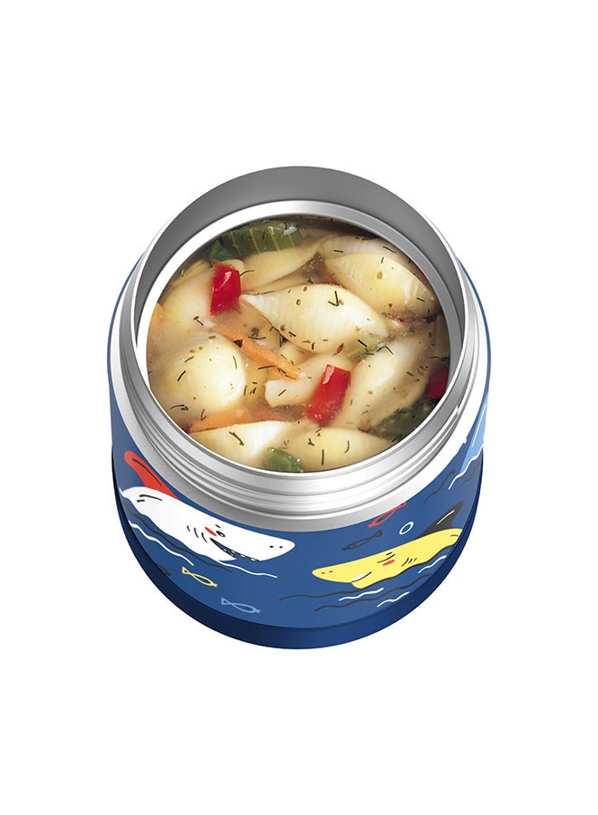 Thermos Funtainer Stainless Steel Kids Sharks Jar 290Ml, F30023Sk, Insulated Food Jar, Lunch Box , Storage Container, Thermal Flask For Travel - Image 5
