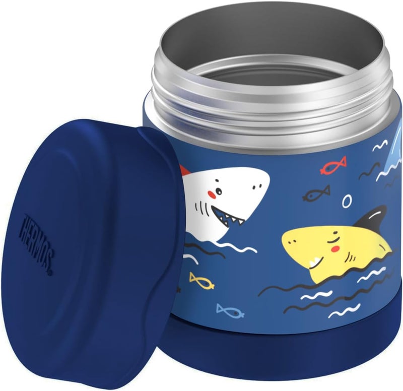 THERMOS FUNTAINER STAINLESS STEEL KIDS SHARKS JAR 290ML - Image 3