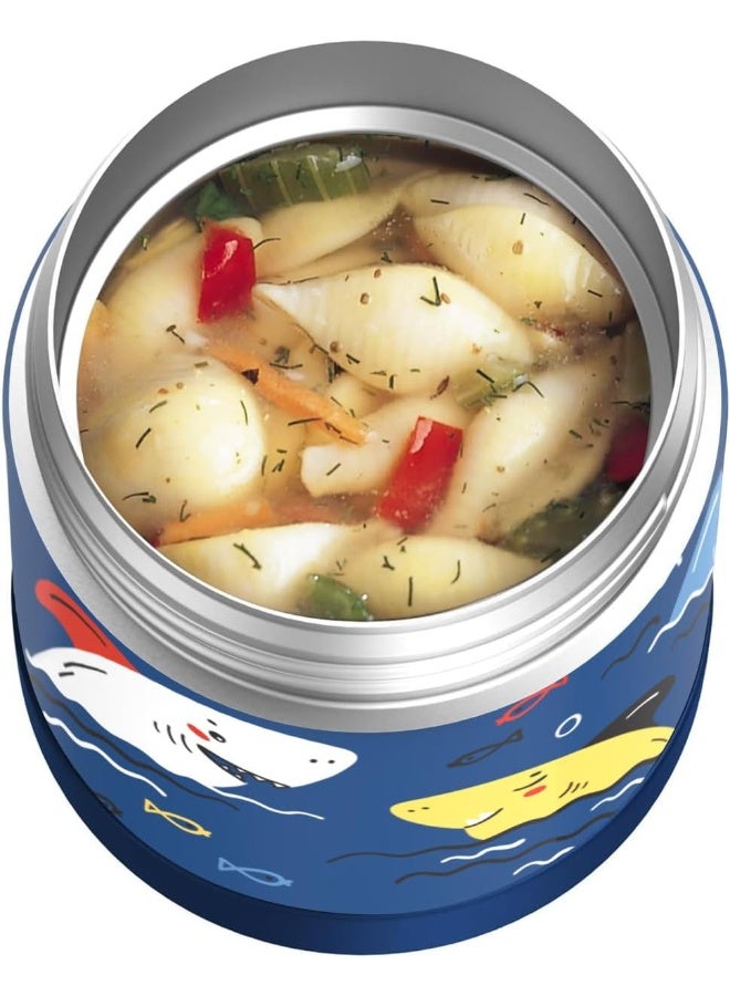 THERMOS FUNTAINER STAINLESS STEEL KIDS SHARKS JAR 290ML - Image 5