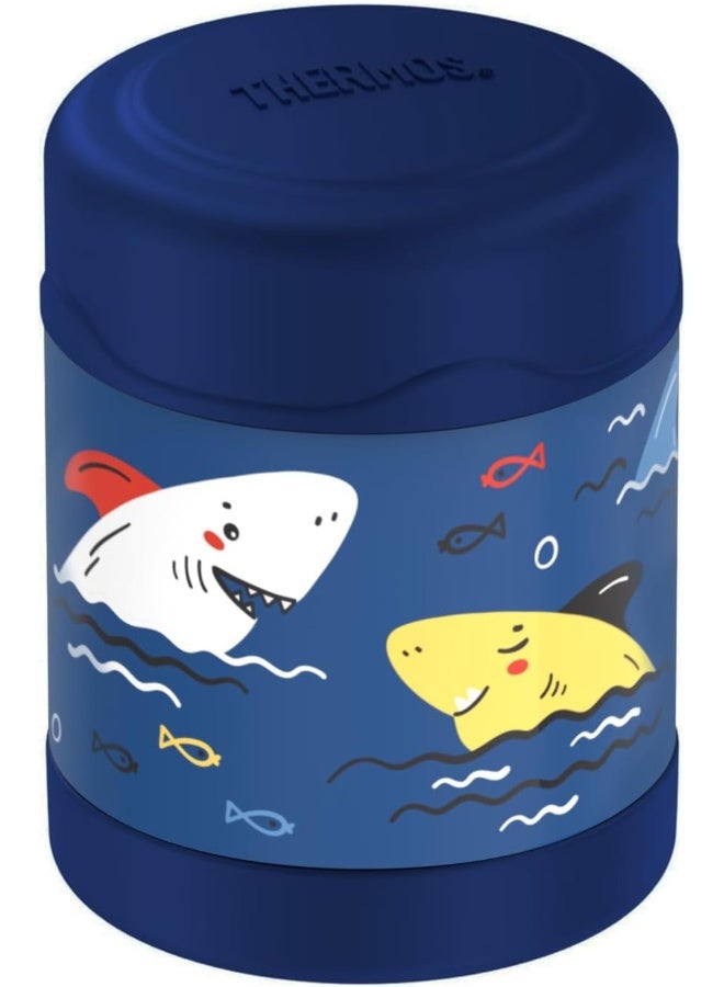 THERMOS FUNTAINER STAINLESS STEEL KIDS SHARKS JAR 290ML - Image 2