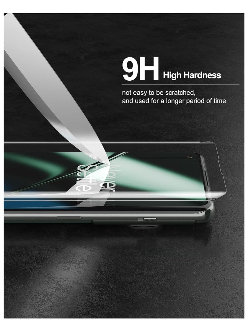 MIGOFAST Screen Protector for OnePlus 11 UV Tempered Glass, Film HD Screen Saver, 9H Hardness, Bubble-free Screen Replacement Protector Film - Image 5