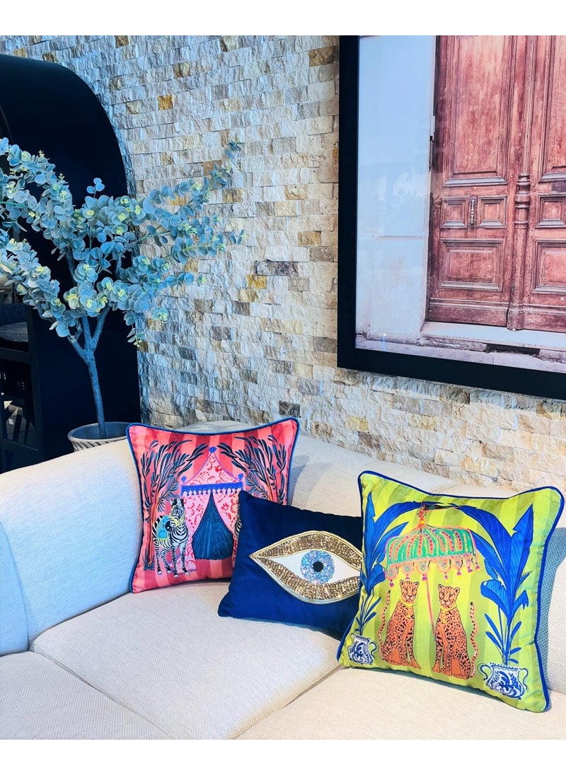 Ge Living - Velvet Cushion Cover - Image 1