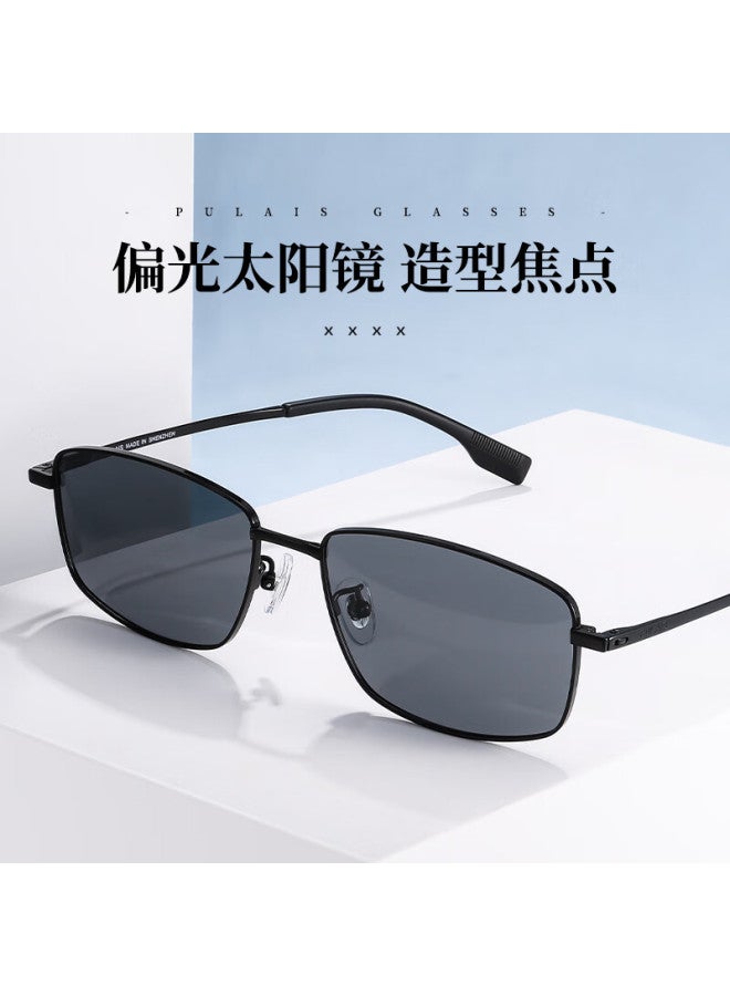 Pulais Uni Sungl Comfortable Versatile Uv Protection Sun Gl 7060 Black Frame Gray Lens