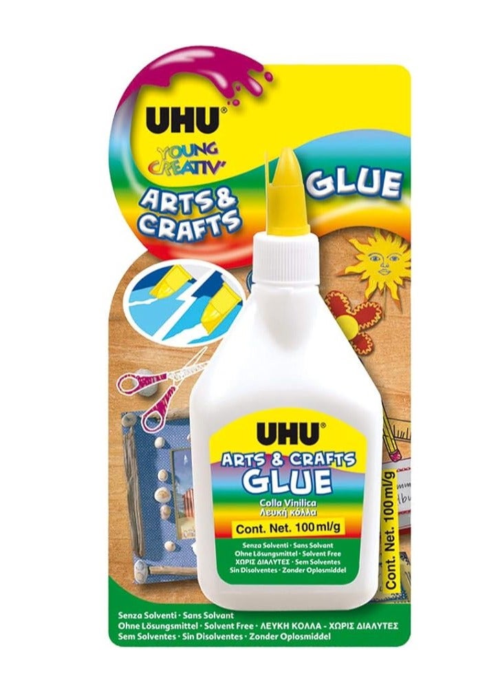 يو إتش يو مجموعة مكونة من قطعتين من غراء الفن والحرف اليدوية أبيض/أصفر/أخضر - Image 2