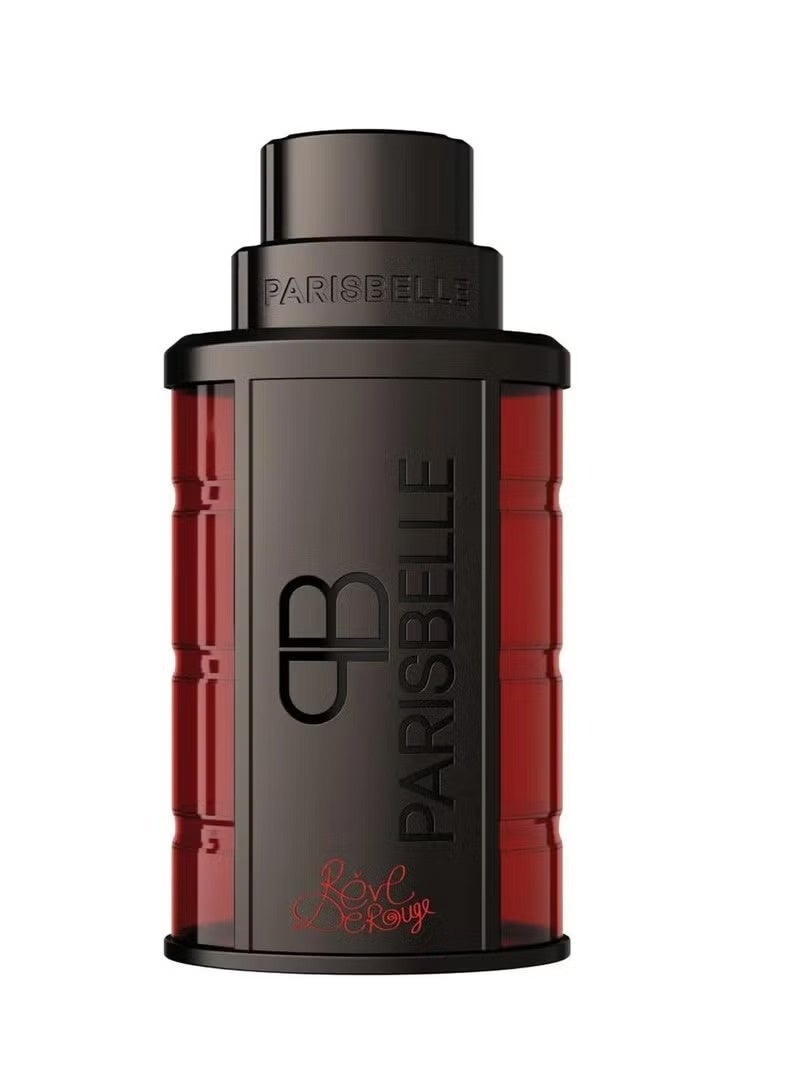 Parisbelle Rêve de Rouge Eau de Parfum Unisex 100ml | Long Lasting Floral Fruity Sweet Luxury Fragrance | Elegant Vanilla Amber Musk Perfume for Men & Women | Premium Signature Scent - Image 2
