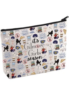 KUIYAI KUIYAI Gilmore TV Show Merchandise Cosmetic Bag Luke’s Coffee Gift Rory Lorelai Lovers Gift It’s Gilmore G Season Makeup Bag Gift (GilmoreSeasonMup) 