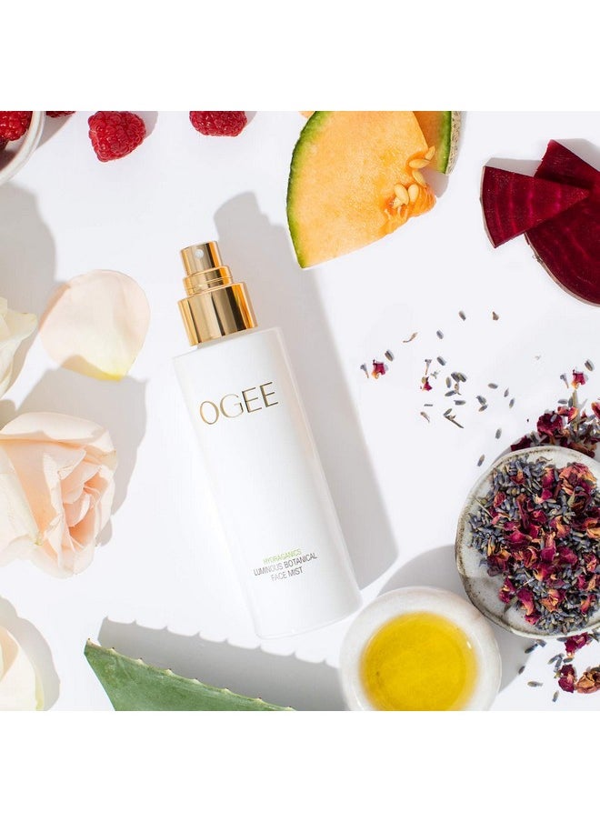 OGEE Ogee Rose Botanical Face Mist - Hydrating Organic Vegan Moisturizer, 90ml  - Image 3