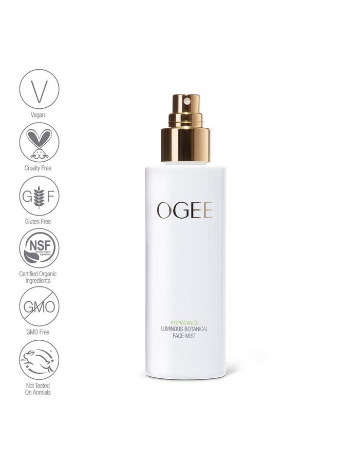 OGEE Ogee Rose Botanical Face Mist - Hydrating Organic Vegan Moisturizer, 90ml  - Image 2