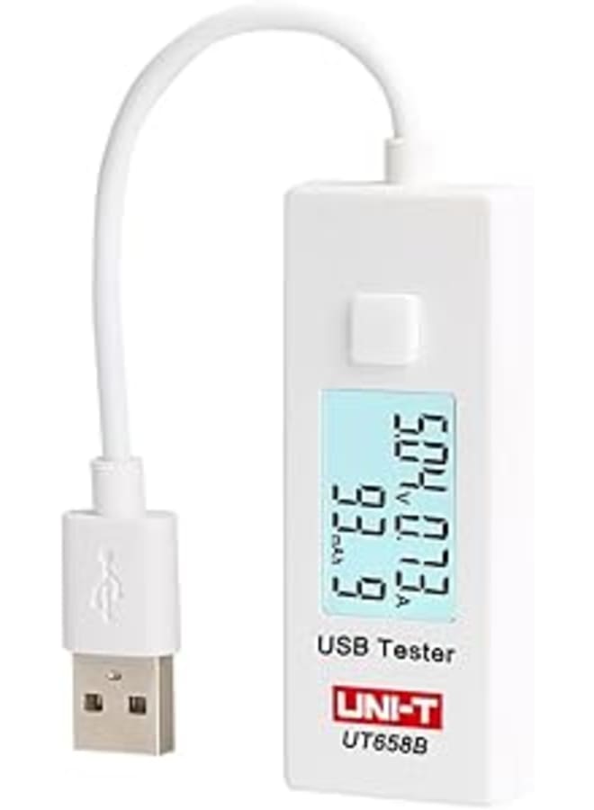Uni-t ut658b digital usb testers testable stable input voltage range from 3v to 9.0v with lcd