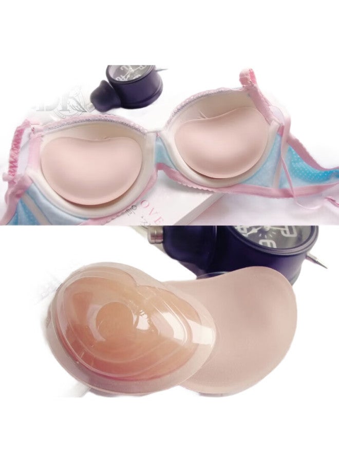 DK Swimsuit Bra Pad, Women'S Breast Pads, Bikini Swimming Chest Pads, Thickened Sponge Silicone Adhesive Insert - Image 1