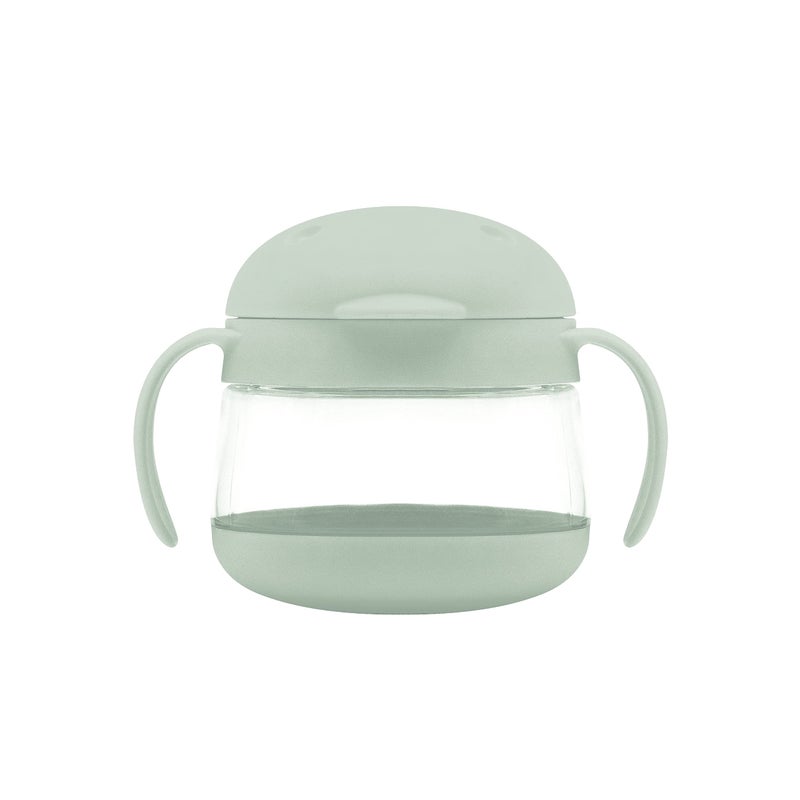Ubbi Tweat No Spill Snack Container for Kids, BPA-Free, Toddler Travel Cup, Sage - Image 2