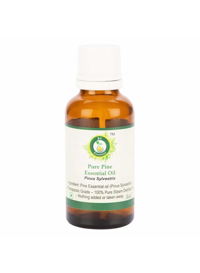 r v essential Pine Essential Oil | Pinus Sylvestris | Pine Oil | for Diffuser | 100% Pure Natural | Steam Distilled | Therapeutic Grade | 10ml | 0.338oz by R V Essential - Image 1