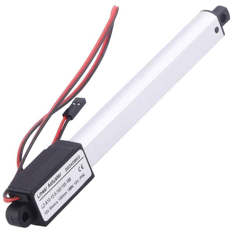 Electric Linear Actuator 12V with Wing, 150 Mm Stroke, 20N Force, 30 Mm/S Speed, Mini Motion Actuator, Ce Certified, 2.2X3.6X5Cm, for Recliner Sofa Bed - Image 1