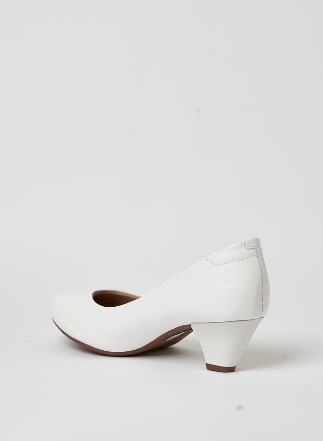 MODARE Solid Slip-On Wedge Heel Shoes - Image 4