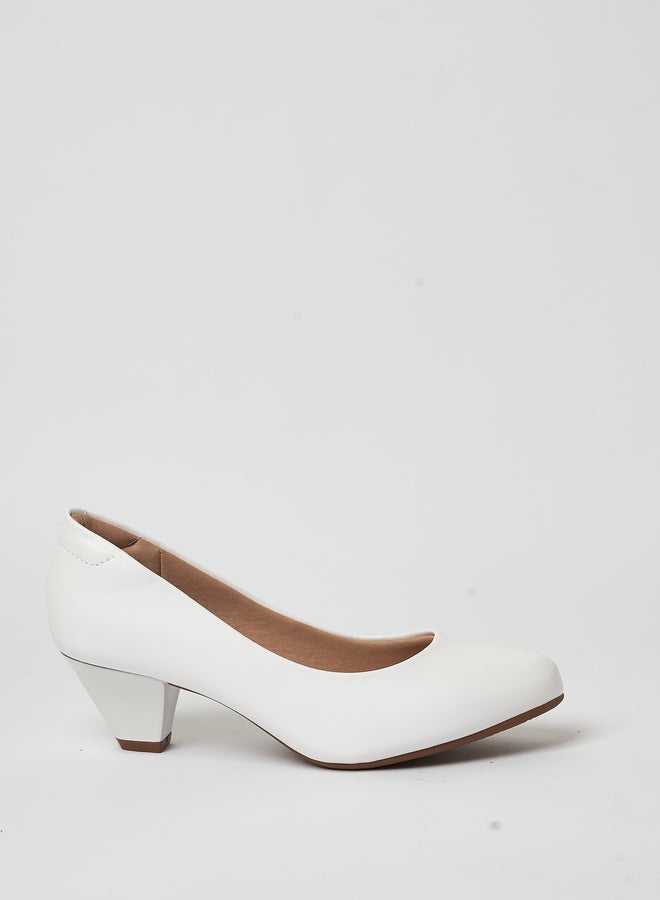 MODARE Solid Slip-On Wedge Heel Shoes - Image 2